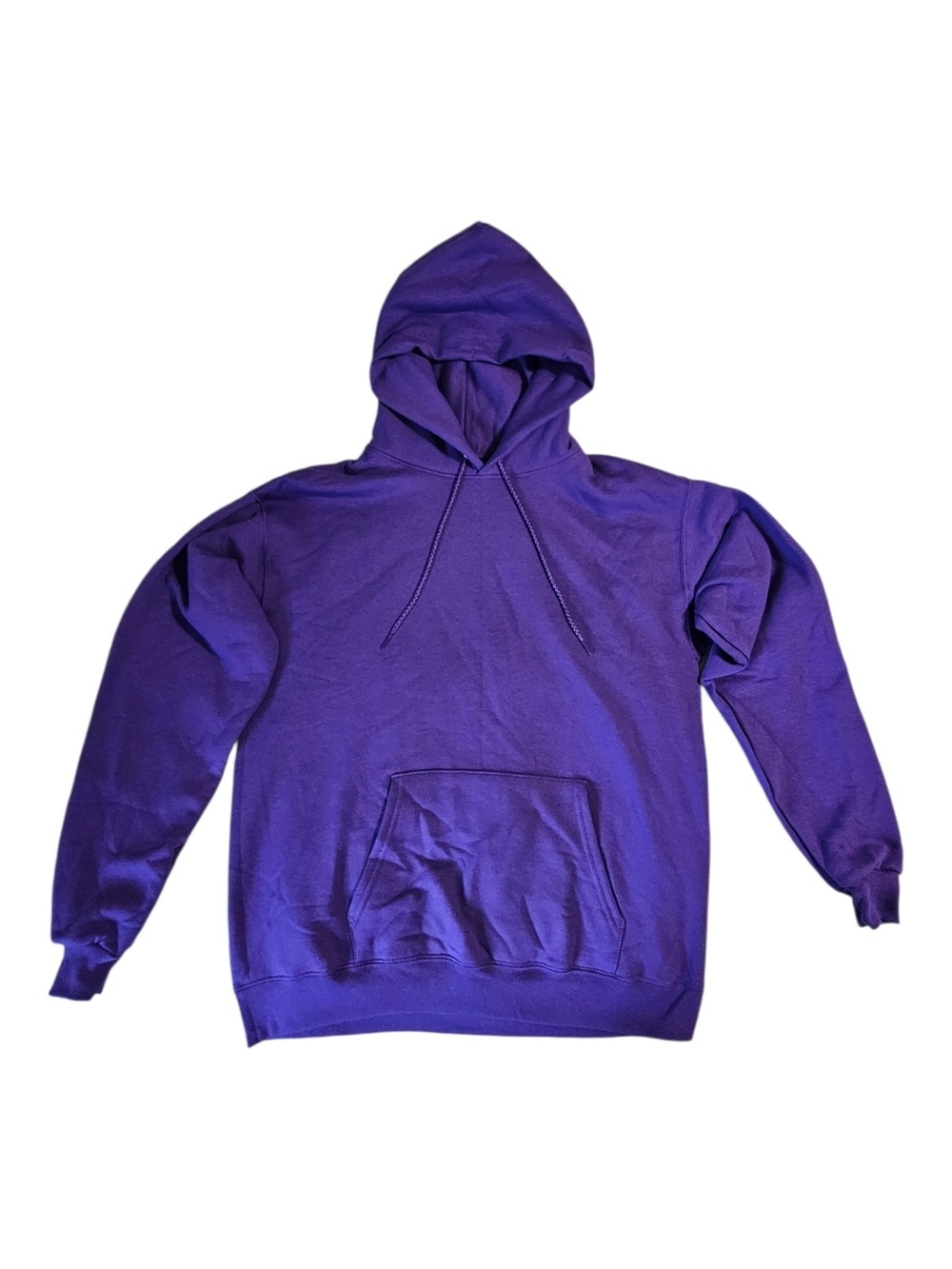 Hanes Ecosmart Men's Deep Purple Hooded Sweatshirt